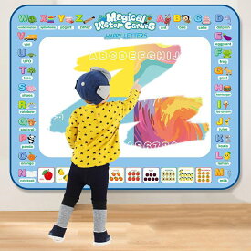 【送料無料】カラフルシート 水で描くおもちゃ ペン2本 知育玩具 子供(4歳 5歳 6歳 7歳 8歳) 誕生日 クリスマスプレゼント【水で消える おえかき ぬりえ ラクガキ】