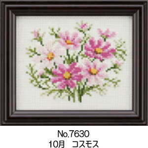 �y���V�A��LECIEN�z�h���イ�L�b�g�@Flower�fs Calender �l�G�܁X�̉Ԃ���� No.7630 �R�X���X�i10���j�����@�yC3-7-123-1�zU-OK