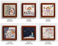 【ルシアン】刺しゅうキット　ねこと暮らす毎日　石井寛子デザイン　◇◇　【取寄せ品】【C3-7-123-1】U-2
