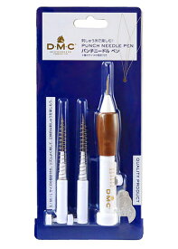 ★再入荷★　3種の太さの針セット　【DMC】パンチニードルペン　◆◆　握りやすいグリップで刺しやすい　【C3-7-110-1】U-OK(プチプチなし)