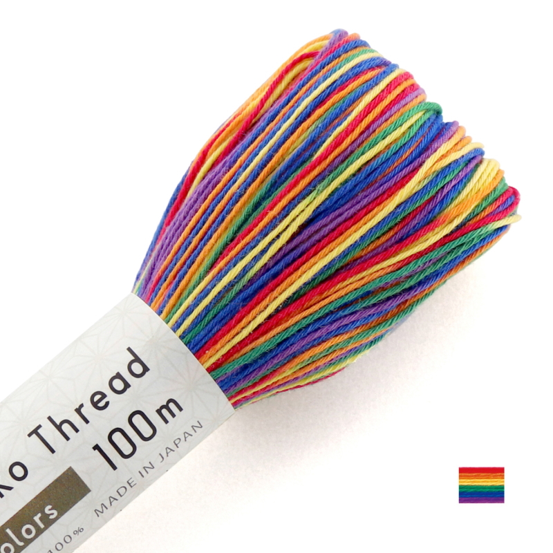 　約100m　<BR>　刺し子糸（6colors）　100m　<BR>Sashiko　Thread　約100m 　<BR>U11