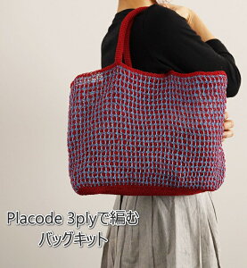 Y23S-0703 �w�_���}�x Placord 3ply �v���R�[�h 3ply6�ʂŕ҂� �o�b�O�L�b�g �yC4-11-140-5�z