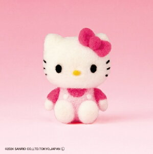【ハマナカ】 ニードルフェルトでつくる キット ハローキティ HELLO KITTY H468-000-110 【C3-7-141-1】U-2