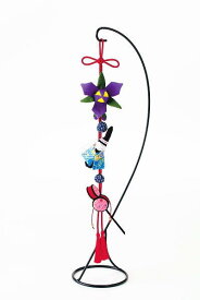 【パナミPanami】京ちりめんキット下げ飾り　至粋LH-382　杜若【取寄せ品】【C3-7-120-1】UM-NG