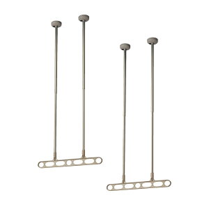 川口技研 Z-215-LB 物干し ベランダ 天井 屋外 軒天用 ホスクリーン ライトブロンズ 2本単位