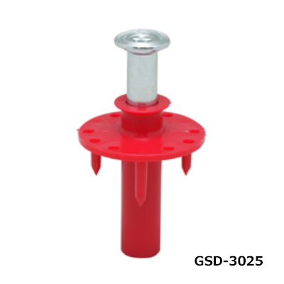 三門 インサート 3分 スライダートGSD 赤 合板 断熱用 250個 GSD-3025-RED | あかばね金物