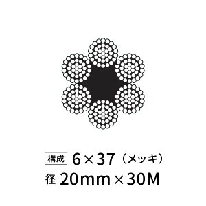 C[[v S bL JIS a20mm 30M y6×37z