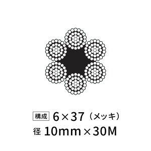 C[[v S bL JIS a10mm 30M y6×37z