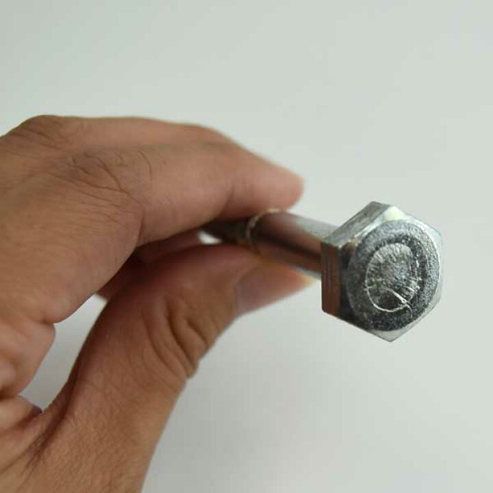 楽天市場】コーチボルト 首下径 9mm 90mm長 ユニクロ 【100本】 六角 