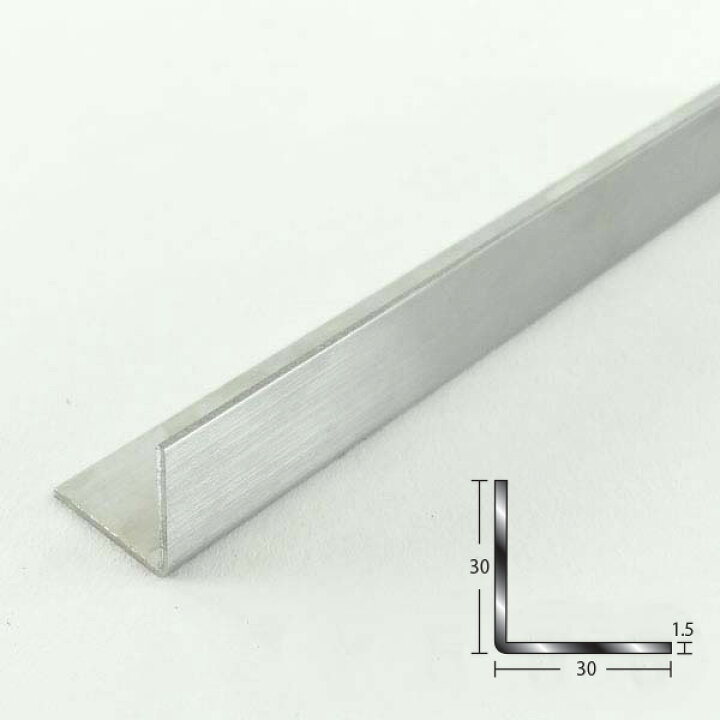 楽天市場】ステンレス アングル 1.5×30×30 3M 創建 : あかばね金物