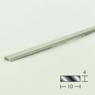 ステンレス フラットバー 厚み4mm×幅10mm 2M