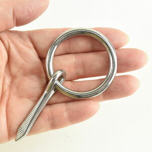 水本 CR-5 打込み 丸カン ステンレス 内径 35mm