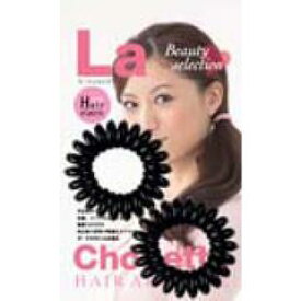 スプリング ゴム 2P 黒 THS-2003B ヘア用品