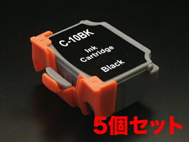 BCI-10BLACK キヤノン用 BCI-10 互換インクタンク (カートリッジ) ブラック 5個セット ブラック5個セット BJ M70 BJ M70PW BJ M40 BJ-30v BJC-80v BJC-50v BJC-50v Ti BJC-35v