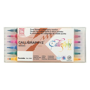 ���| Kuretake ZIG �������[�V�X�e�� �J���O���t�B�[2 6�F�Z�b�g MS-3500/6V