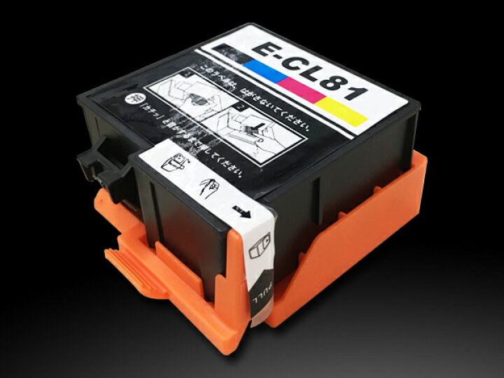 楽天市場】ICCL81 エプソン用 IC81 互換インクカートリッジ 4色一体型  