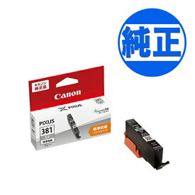 キヤノン(CANON) 純正インク BCI-381 インクカートリッジ グレー BCI-381GY PIXUS TS8130 PIXUS TS8230 PIXUS TS8330 PIXUS TS8430