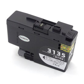 LC3135BK ブラザー用 LC3135 互換インクカートリッジ 顔料 大容量 ブラック 顔料ブラック DCP-J988N MFC-J1500N MFC-J1605DN