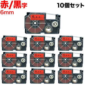 �J�V�I�p �l�[�������h �݊� �e�[�v�J�[�g���b�W XR-6RD ���x�� 10�Z�b�g 6mm�^�ԃe�[�v�^������