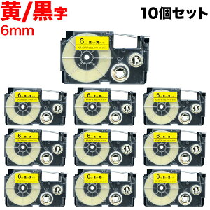 �J�V�I�p �l�[�������h �݊� �e�[�v�J�[�g���b�W XR-6YW ���x�� 10�Z�b�g 6mm�^���e�[�v�^������