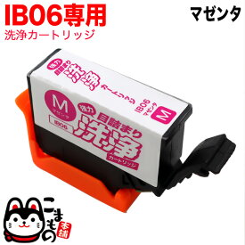 【マラソン中は全品P10倍】 IB06MA専用 エプソン用 IB06 プリンター目詰まり洗浄カートリッジ マゼンタ マゼンタ用 PX-S5010