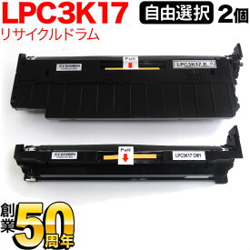 エプソン用 LPC3K17 リサイクルドラム 自由選択2本セット フリーチョイス 選べる2個セット LP-M818AZ3 LP-M818FZ3 LP-M8040 LP-M8040A LP-M8040F LP-M8040PS