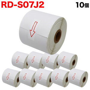 �u���U�[�p RD���[�� ���ڎ��e�[�v (���M��) RD-S07J2 �݊��i 76mm×44m 10�Z�b�g