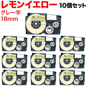 �J�V�I�p �l�[�������h �݊� �e�[�v�J�[�g���b�W �\�t�g �p�X�e�� XR-18YH 10�Z�b�g 18mm�^�������C�G���[�^�O���[����