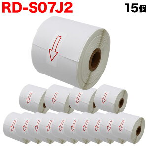 �u���U�[�p RD���[�� ���ڎ��e�[�v (���M��) RD-S07J2 �݊��i 76mm×44m 15�Z�b�g