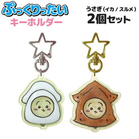 ちいかわ ぷっくりったい ペアキーホルダー セット うさぎ イカ スルメ うさぎ イカセット