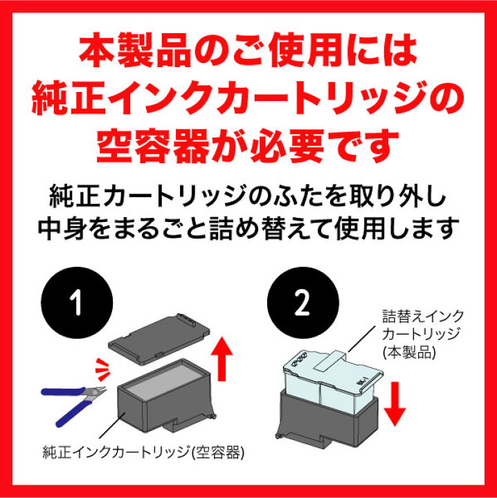 楽天市場】BC-346XL 対応 キヤノン用 詰め替えインクカートリッジ 互換 