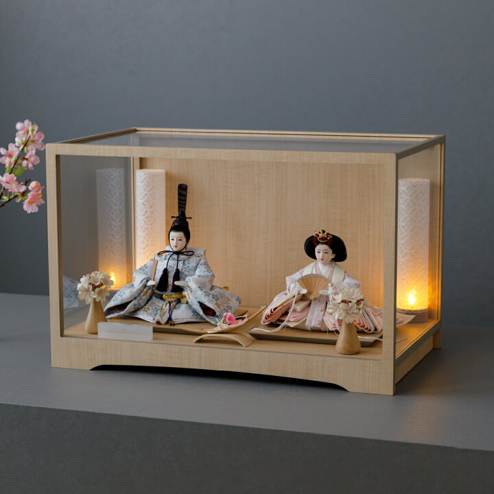 楽天市場】【4/1使用は5分間だけ特別クーポン対象商品】 雛人形 ケース 