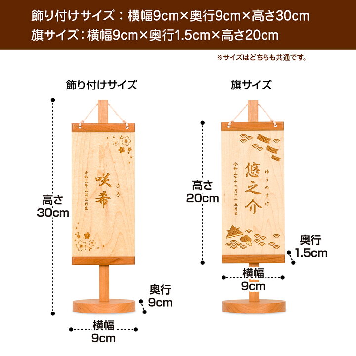 楽天市場 1 22は買回りp最大4倍 五月人形 名前旗 男の子 節句 木製名前旗 コンパクト 選べる2種類 令和対応 雛人形 女の子 節句 ギフト専門店 ぷりふあ人形
