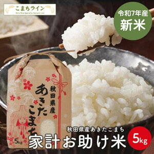 【大特価】新米!【お助け米5kg】令和7年産 あきたこまち家計お助け米 農家直送便 5kg米びつ当番【天鷹唐辛子】プレゼント付き※受注量増につきお届け目安1週間※沖縄別途送料追加