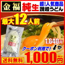 【送料無料】金福純生讃岐うどん1.25kg【便利な個包装タイプ 250g×5袋】最大12人前【ゆうメール便】【HLS_DU】