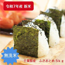令和7年産　新米入荷！ 無洗米 ふさおとめ 5kg千葉県産 おいしい♪手間なし♪