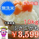 無洗米ふさこがね　10kg（5kg×2）【28年産】おいしい♪手間なし♪簡単♪※送料無料地域に除外があります※北海道・九州：+400円 ランキングお取り寄せ