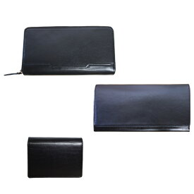 【ギフト】G-BRONCO牛革3種セット1（ラウンド＋束入＋名刺入）日本製財布　YKKファスナー使用　植物タンニン鞣し革　プレゼント　クリスマスギフト　誕生日ギフト