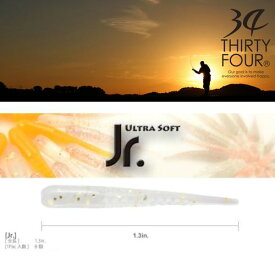 【3/17は定休日です】【メール便可】34(サーティフォー)　 Jr.(ジュニア)　1.3インチ