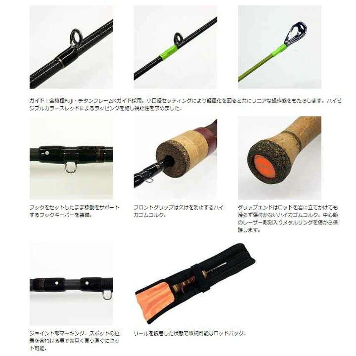 楽天市場 スミス Ss4 Custom Ss4 Custom49ul 4ピースベイトロッド 米源釣具店 楽天市場店