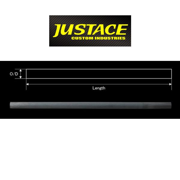 Justace(ジャストエース)　カーボンソリッドスティック　150mm 8.0mm　CSS150-8.0