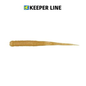【メール便可】キーパーライン　Kunya-n2（くにゃーん）　2インチ　新子ゴールド　中央漁具オリジナルカラー