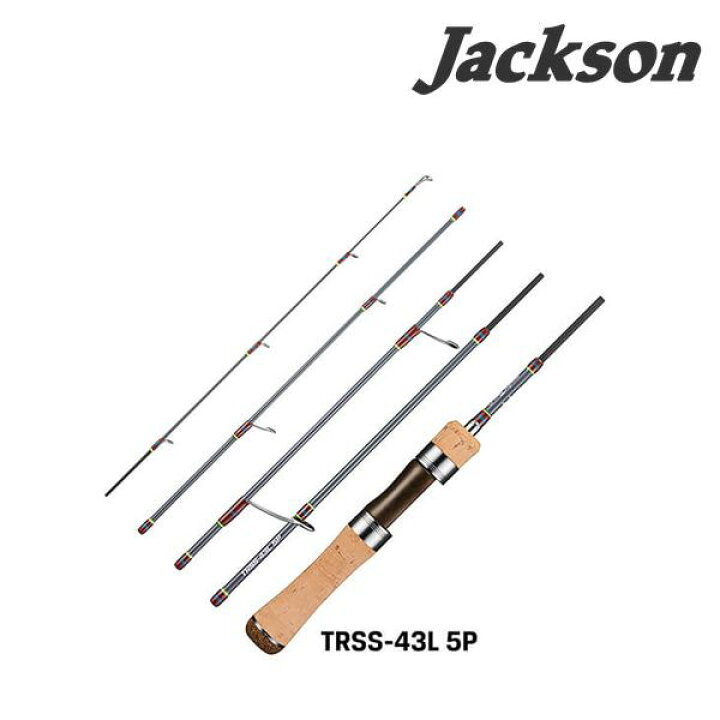 楽天市場】ジャクソン トラウトシグナル TRSS-43L 5P パックロッド