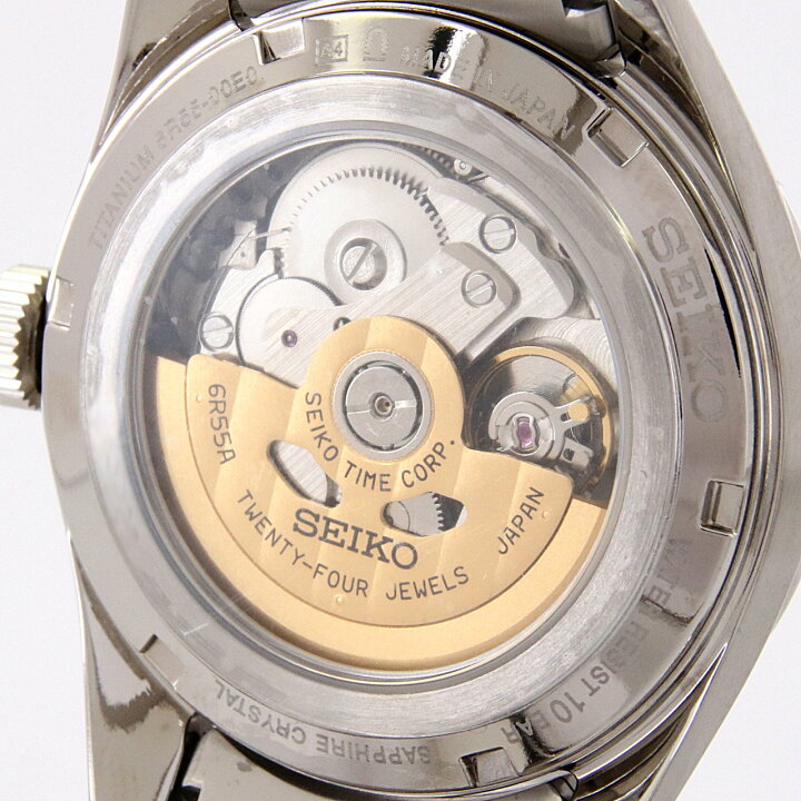 楽天市場】【新品】セイコー プレザージュ 6R55-00E0/SARX115 TI 自動 