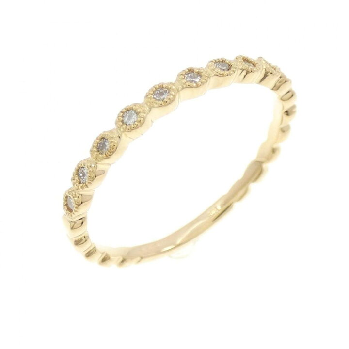 楽天市場】【新品】K18YG ダイヤモンド リング 0.10CT【新品 
