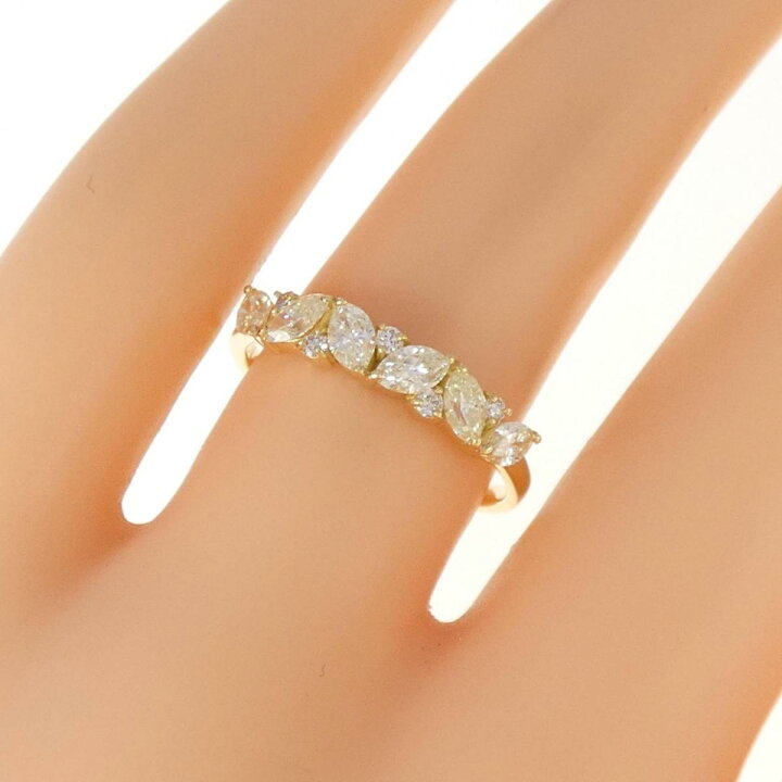 楽天市場】【新品】K18YG ダイヤモンド リング 0.67CT【新品  