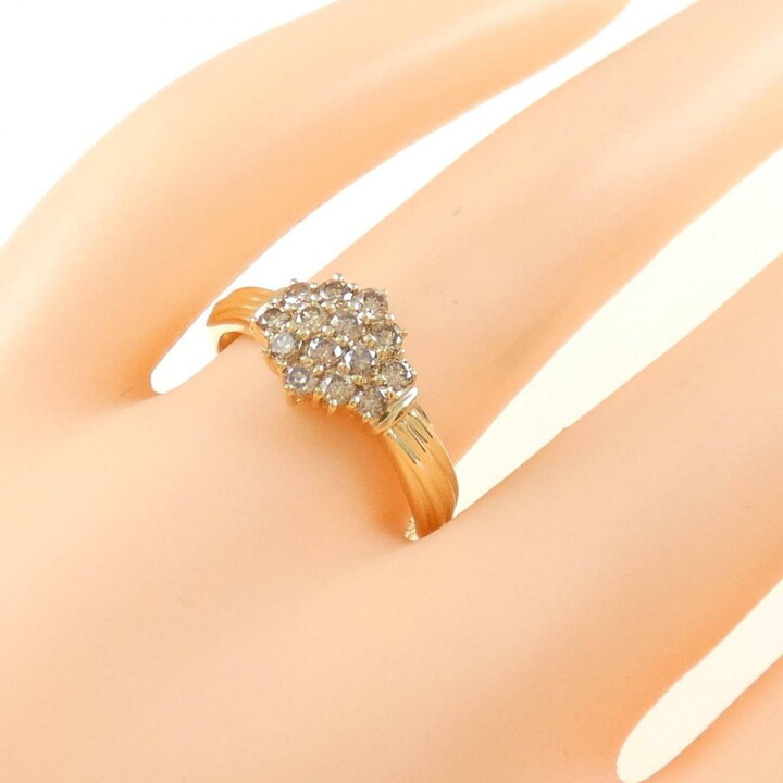 楽天市場】K18YG ダイヤモンド リング 0.53CT【中古】 : KOMEHYO  