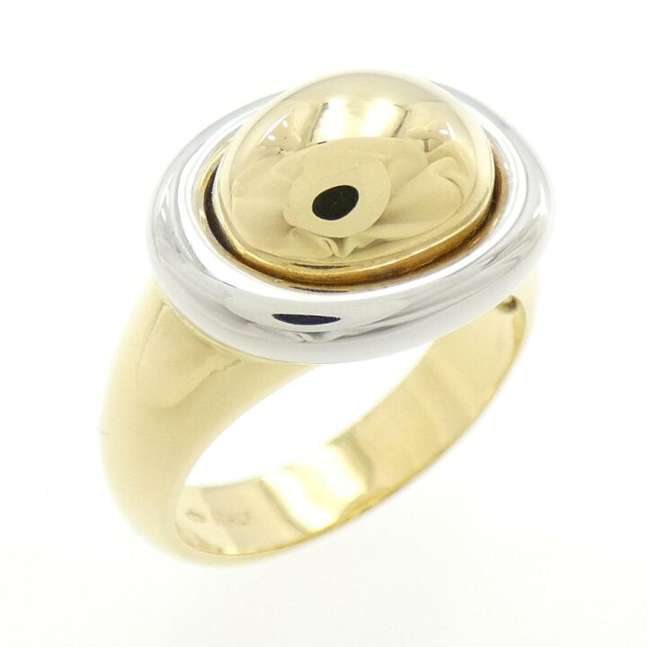 楽天市場】【KOMEHYO】 750YG/750WG リング【中古】 【コメ兵  