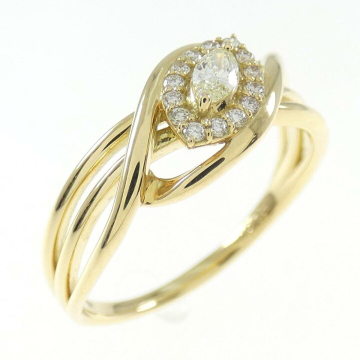 楽天市場】【KOMEHYO】 【新品】K18YG ダイヤモンド リング 0.15CT  
