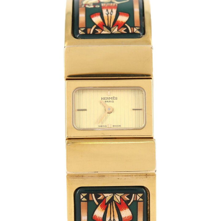 楽天市場】エルメス ロケエナメル GP LO1.201 GP クォーツ【中古  